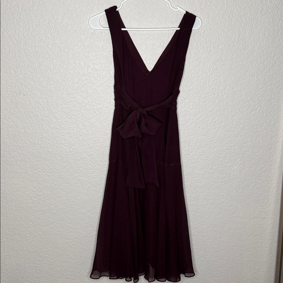 Ted Baker 100% Silk Midi Dress Wedding Formal Party Jewel Tone Romantic Elegance - Picture 4 of 8